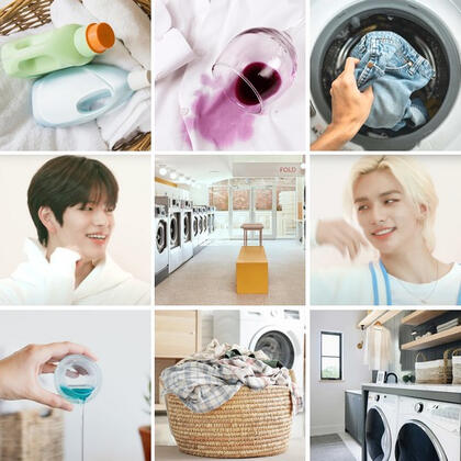 the laundromat